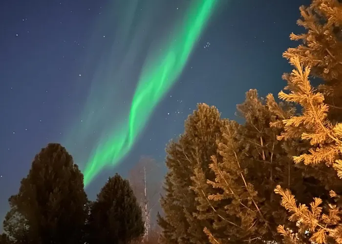 Lehti, Piha, Pysaekoeinti, Sauna Βίλα Ροβανιέμι